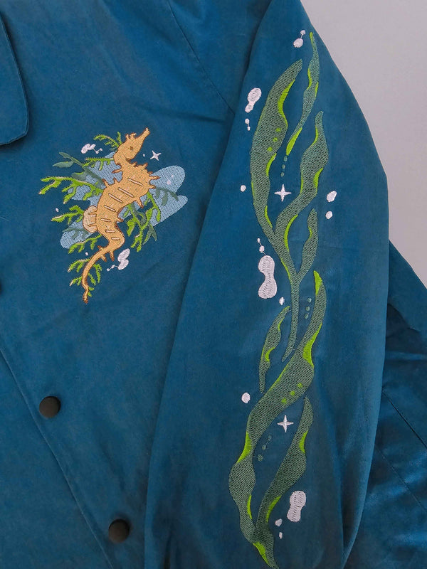 Leafy Sea Dragon Cotton Twill Jacket