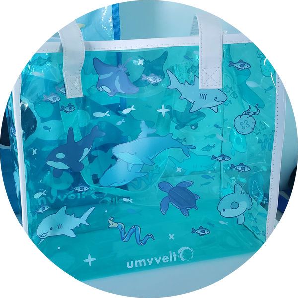 Clear Aquarium Tote Bag