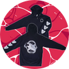 Megalodon Zip-Up Hoodie