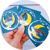 Moon Visitors Pin Series (1.5" version)