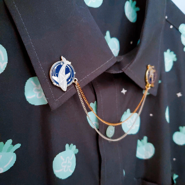 Centre of the Universe Collar Pin Set