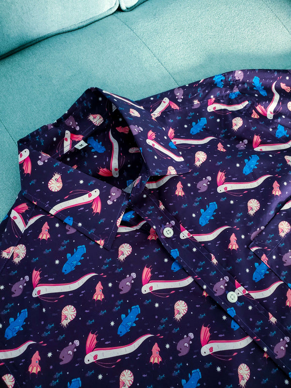 Deep Sea Button-Up Shirt