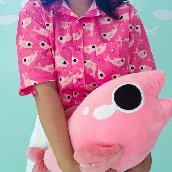 Pink Crybaby Button-Up Shirt