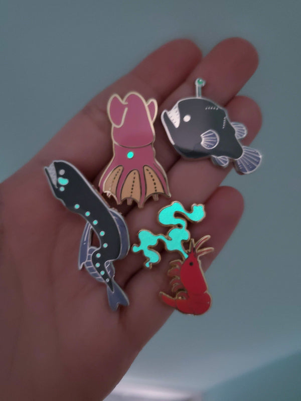 The Deep Sea Enamel Pin Collection