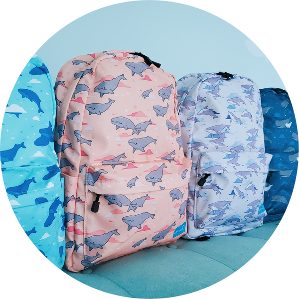 Sky Whales Series Backpacks