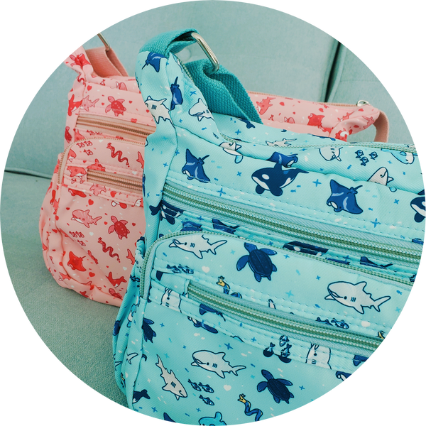 Fish Friends Crossbody Bag