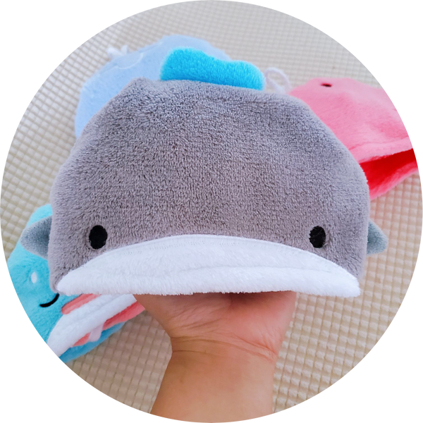Ocean Friends Coral Fleece Face/Hand Towels