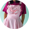Love Whale Pinafore