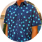 Moon Jelly Mayhem Button-Up Shirt