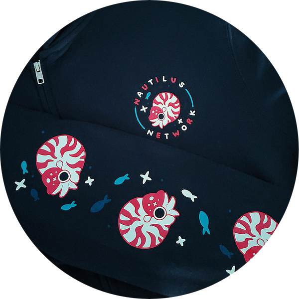 Nautilus Network Zip-Up Hoodie
