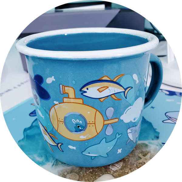 Ocean Adventure! Enamel Mug