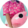 Pink Crybaby Button-Up Shirt