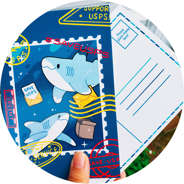 SAVE USPS 4x6 Postcard (SINGLE)