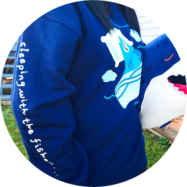 Sleeping with the Fishes... Crewneck