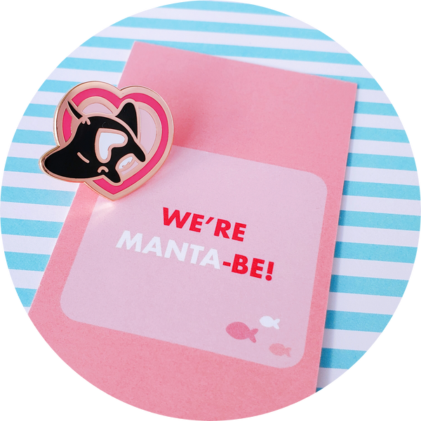 Finpinshop x Umvvelt Valentine's Day Pin Collaboration