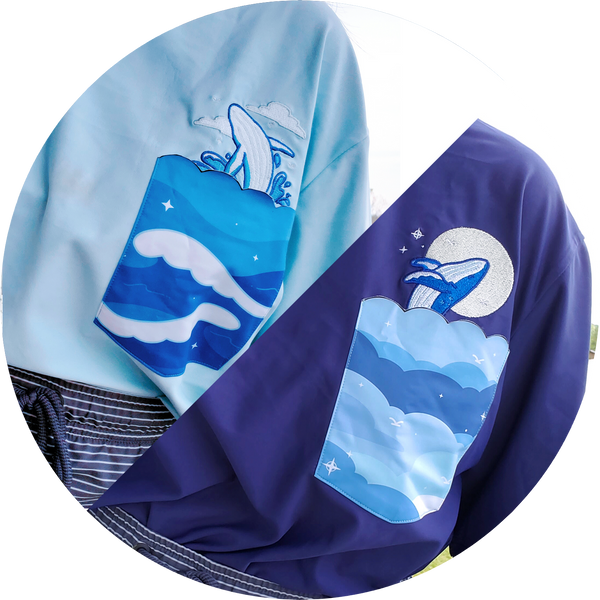 Sea & Sky (100% rPET Pocket Tees)
