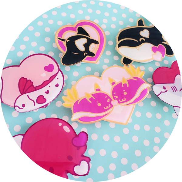 RETIRING: Finpinshop x Umvvelt Heart Phone Grips
