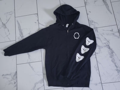 Megalodon Zip-Up Hoodie