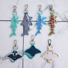 Elasmobranchs! Embroidered Keychains