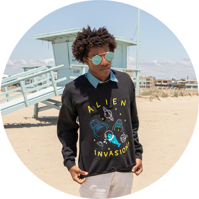 Alien Invasion! Crewneck