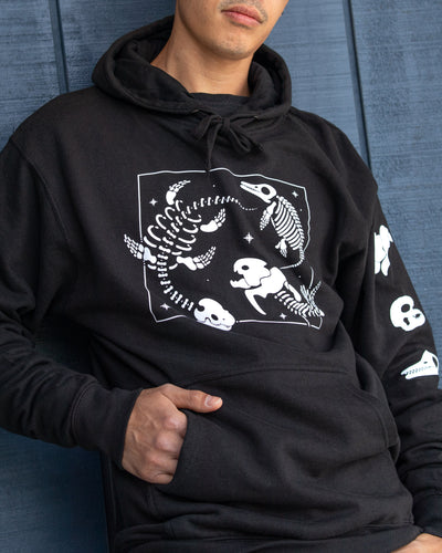 Prehistoric Pals Hooded Pullover (GLOW-IN-THE-DARK)