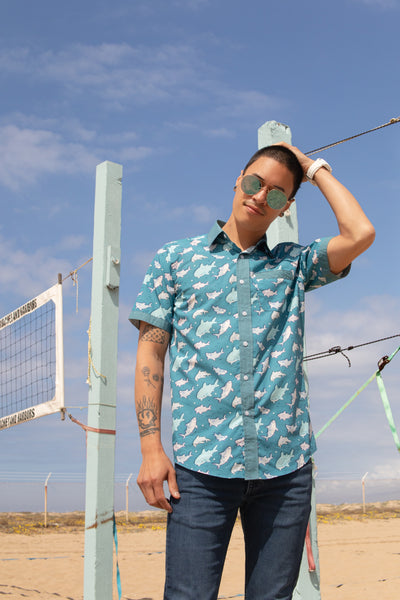 Shark Pals! Button-Up Shirt