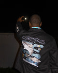 Black Tip Reef Shark Cotton Twill Jacket