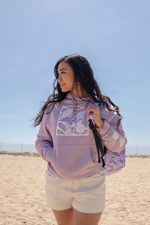 Moon Jelly Dreams Hooded Pullover