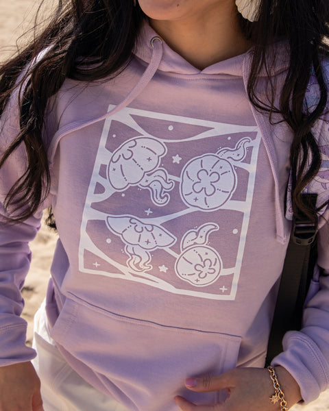 Moon Jelly Dreams Hooded Pullover