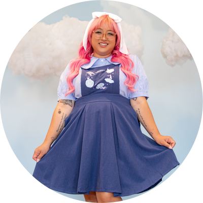 Moon Jelly Pinafore