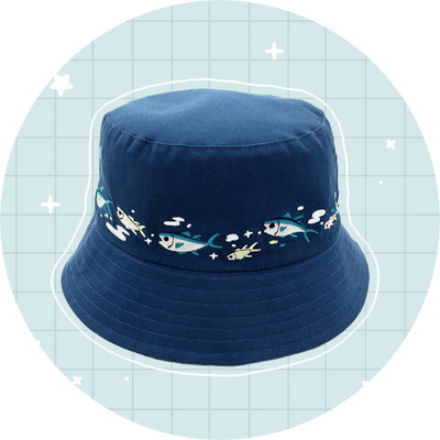 Tuna Migration Reversible Bucket Hat