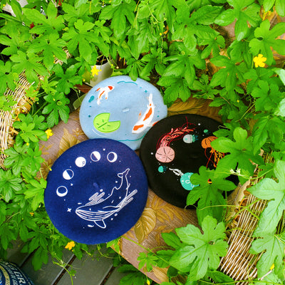 Embroidered Berets