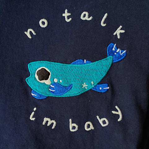 Umvvelt x Rainylune: No Talk, I'm Baby! Shirt