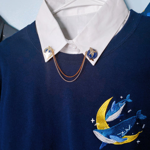 Centre of the Universe Collar Pin Set