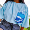 Sea & Sky (100% rPET Pocket Tees)