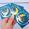 Moon Visitors Pin Series (1.5" version)