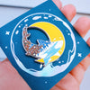 Moon Visitors Pin Series (1.5" version)