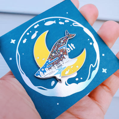 Moon Visitors Pin Series (1.5" version)