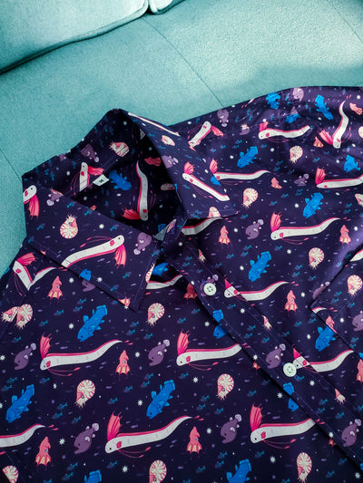 Deep Sea Button-Up Shirt