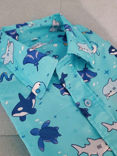 Friends of the Sea Button-Up Shirt