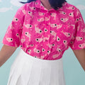 Pink Crybaby Button-Up Shirt