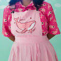 Love Whale Pinafore
