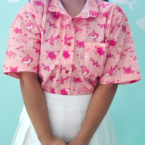 Heart of the Sea Button-Up Shirt