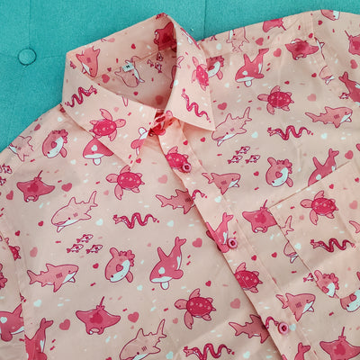 Heart of the Sea Button-Up Shirt