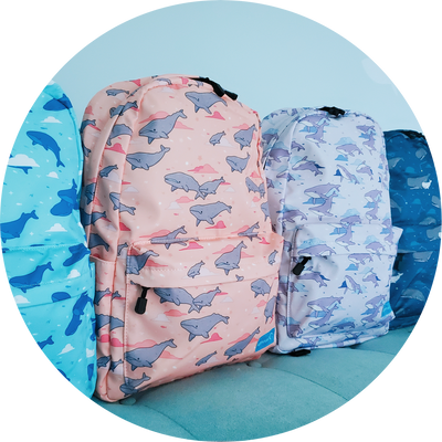 Sky Whales Series Backpacks