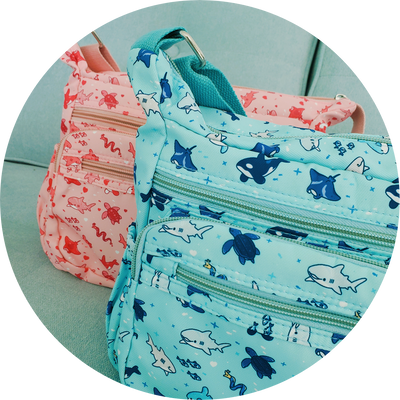 Fish Friends Crossbody Bag