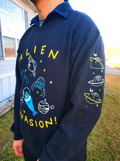 Alien Invasion! Crewneck