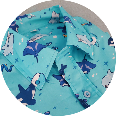 Friends of the Sea Button-Up Shirt