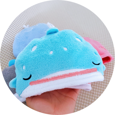 Ocean Friends Coral Fleece Face/Hand Towels