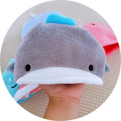 Ocean Friends Coral Fleece Face/Hand Towels